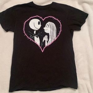 jack & sally graphic t